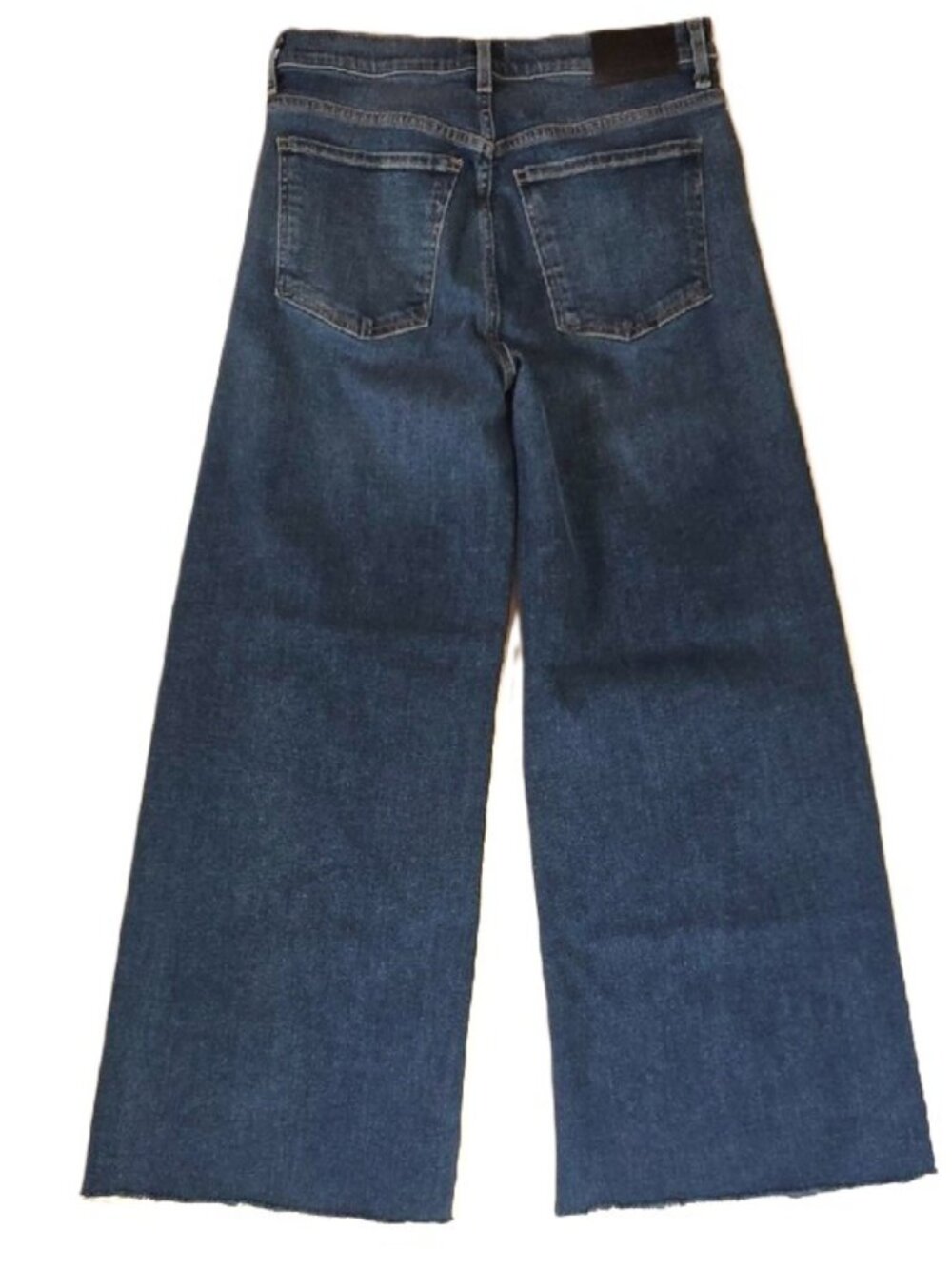 NWOT $248 CITIZENS OF HUMANITY LYRA WIDE LEG CROP RAW HEM JEANS#2 IN AMBRY W27 - Picture 4 of 10